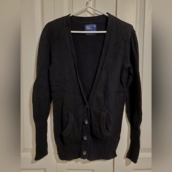 American Eagle Black Cardigan Size M - Picture 1 of 1